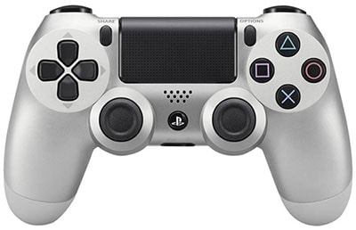 Ps4 controller on sale silver black